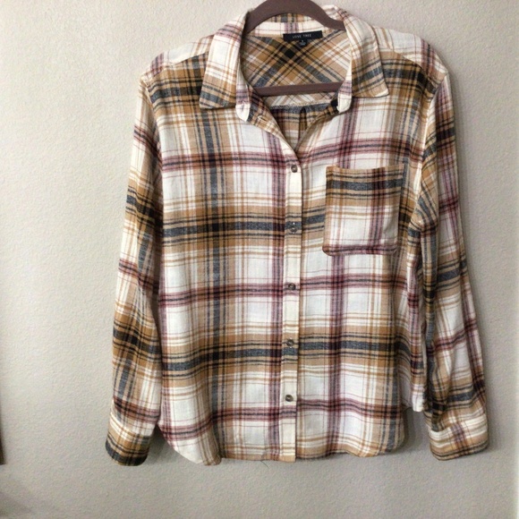 Love Tree Flannel shirt.size S new without tags. - Picture 1 of 5